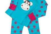Smiling Monkey Long Sleeved Pajama