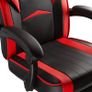 Computer Chair, Gaming Executive With Footrest Red Image 7