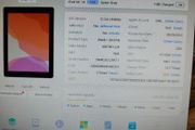 Apple IPAD Air 1st Generation, 32GB, Space Gray, in case with Keyboard, Activation Locked, crack on screen, works fine
