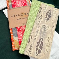Bees wax food wraps 5pcs