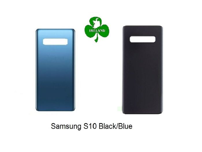 For Samsung Galaxy S10 Back Battery Cover Glass Rear Door Housing Black/Blue New