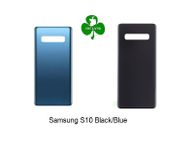 main image for ad For Samsung Galaxy S10 Back Battery Cover Glass Rear Door Housing Black/Blue New