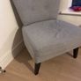 grey armchair Image 2