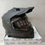 ILM Dual Sport Carbon Fiber Adventure Motorcycle Helmet sizes L and M Image 2