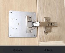 Cabinet Hinge Repair Plate