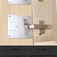 Cabinet Hinge Repair Plate