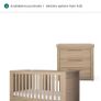 Mamas and Papas Cotbed and dresser Image 9