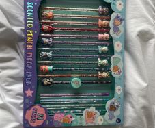 smiggle 21 piece sleepy sprouts scented pencil mega pack