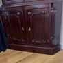 Beautiful Mahogany Glass Cabinet Image 3
