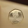 Isle of Man 1984 Silver Proof Christmas 50p Coin in Original Folder Image 5