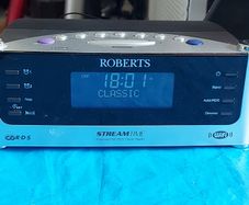 ROBERTS Streamtime FM RDS-Internet Clock Radio, in excellent condition