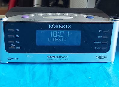 ROBERTS Streamtime FM RDS-Internet Clock Radio, in excellent condition