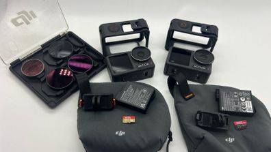 DJI Osmo Action 3 full camera kit X2