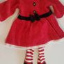 Christmas Dress and tights Image 4