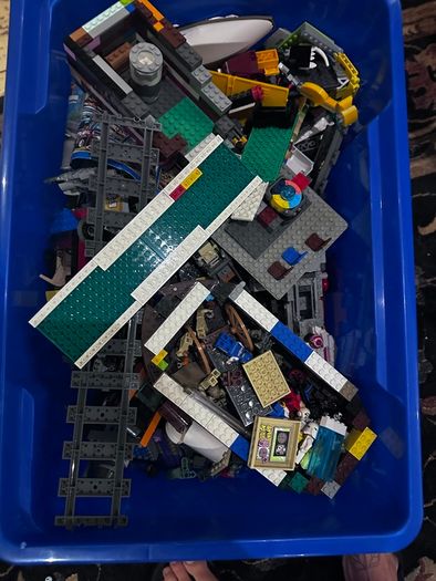 Large box of Lego