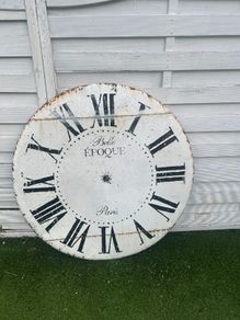 Ornamental French clock
