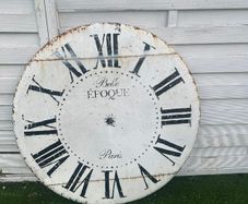 Ornamental French clock