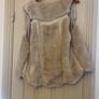 Cream faux fur Image 5