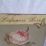 Vintage Enamel Rose Wall Plaque Image 3