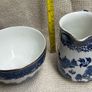 Arklow Pottery Will Pattern Sugar Bowl and Milk Jug Image 6