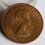 1967 1 Penny Elizabeth II bronze coin Image 2