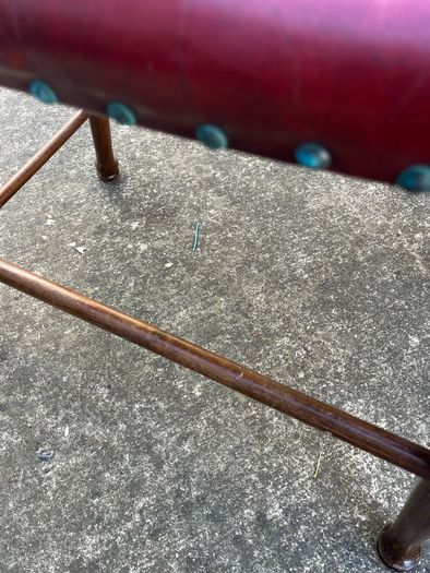 Vintage piano stool