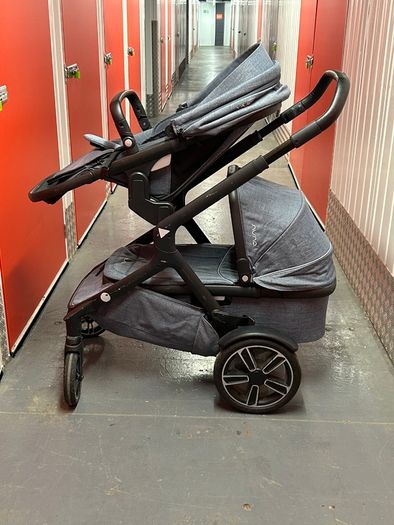 NUNA demigrow single/double pram/stroller