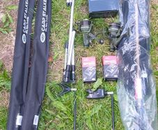Complete fishing kit carp/pike/bream/tench 8ft/2.40m