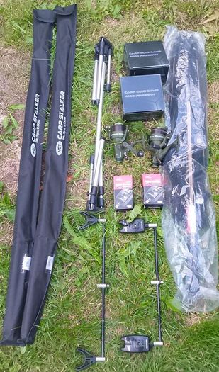 Complete fishing kit carp/pike/bream/tench 8ft/2.40m