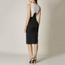 Karen Millen Black Tri-tone Pencil dress size 10 Image 4