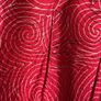 skirt red inverted pleat skirt size 40(12) cotton skirt Image 3