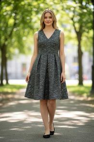 Oasis Grey Dress Size 16