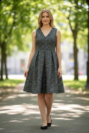 Oasis Grey Dress Size 16