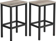 main image for ad _Set of 2 Bar Stools Kitchen Chairs Kitchen Living Room Dining Room