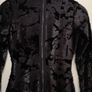 Black seguin velvet dress / Savida / size UK6 Image 4
