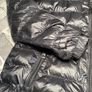 Massimo Dutti Ladies Black Puffer Jacket Size Medium Image 4
