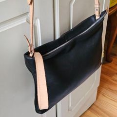 Clark's Black Leather Handbag / Genuine Clark's