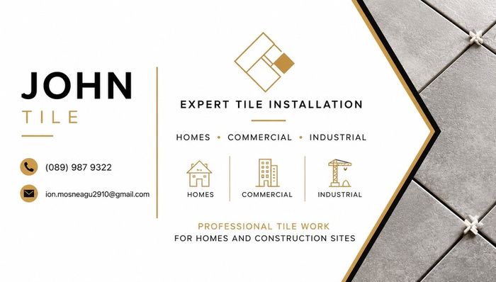 Experienced Tile Installer Available