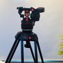 Manfrotto Carbon Twin Leg Video Tripod MVTTWINMC Manfrotto  + Nitrotech Fluid Video Head (MVHN8AH). Image 5