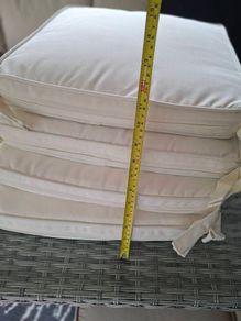 Outdoor Cushions x 4 Weather Resistant