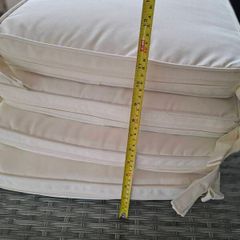 Outdoor Cushions x 4 Weather Resistant