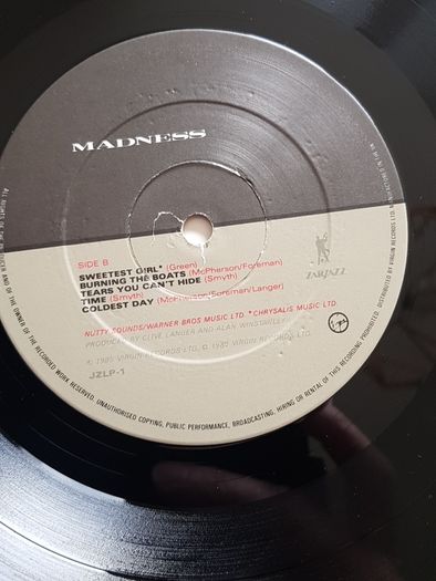 Madness LP  (Irish)