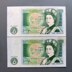 2 Pound Notes in Sequence