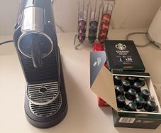 Nespresso Coffee Machine with pods