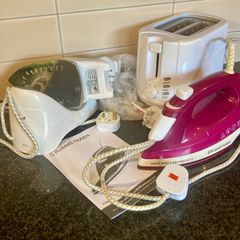 New Toaster plus 2 Irons