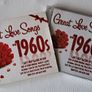 Great Love Songs of the 1960s 2 CD Image 3
