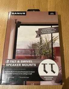 Sanus speaker mounts Sonos
