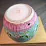 Chinese turquoise-ground famille rose porcelain ginger jar Image 7