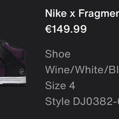 nike x fragment dunk high
