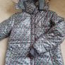 Girls Spotty Fur lined Coat - as New Image 6